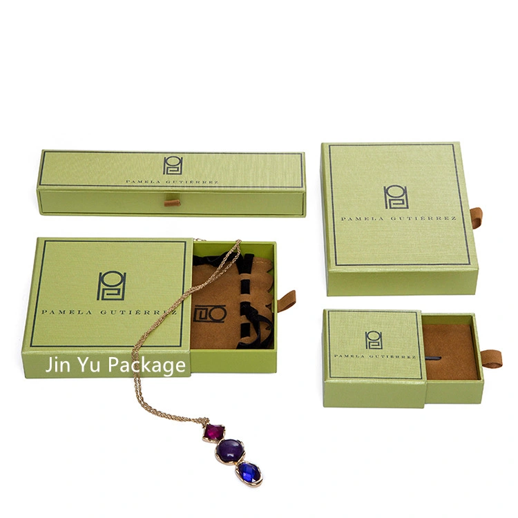 Custom Logo Printing Paper Drawer Slider Gift Jewellery Packaging Box Wholesale
