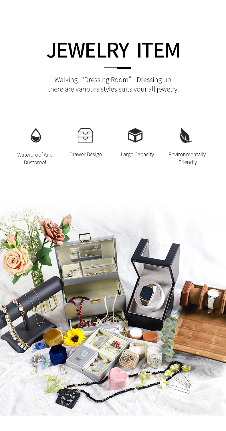 New Styles Custom Luxury Cardboard Gift Hexagon Velvet Wedding Ring Box