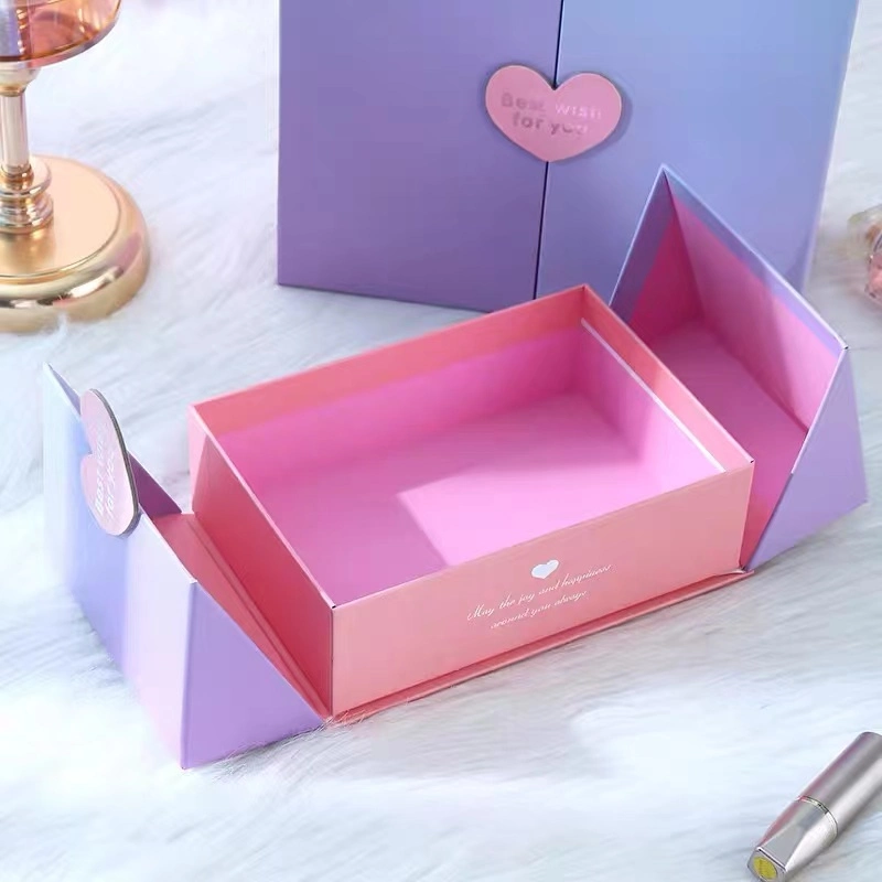 Custom Folded Packaging/Cosmetics/Crafts/Shoes/Candles/Roses/Gifts/Perfume/Lipstick/Roses/Gift Box Birthday Box Gift Box