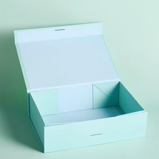 China Custom Foldable Cardboard Cosmetics Makeup Jewelry Clothes Magnetic Paper Gift Packing Box Watch Wedding Party Festival Gift Packaging Box