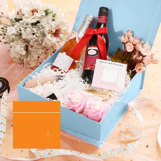 OEM ODM Custom Package Folding Magnetic Gift Box Cardboard Magnet Gift Box T