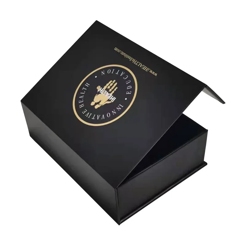 Luxury Good Double Side Color Printing Spray UV Gift Box Packaging Sock Box Folding Magnetic Gift Box