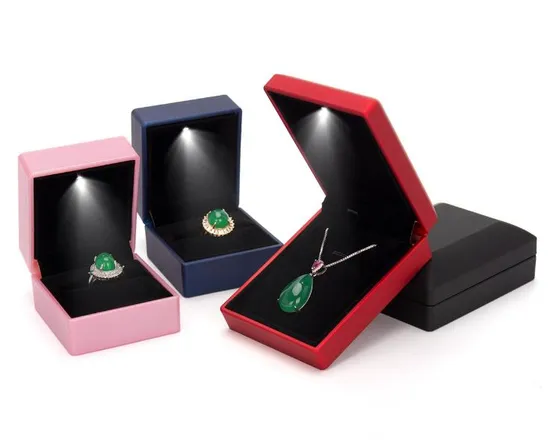 LED Proposal Ring Box Pendant Box Bracelet Box Necklace Box 
