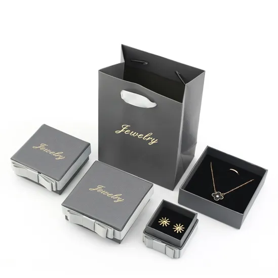 Red Cardboard Paper Gift Jewelry Packaging Box for Ring Earring Pendant Bangle Necklace Bracelet 