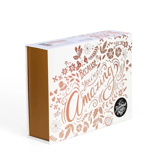 Custom Printing Luxury Rigid Folding Metallic Paper Packaging Magnet Closure Lid Cardboard Foldable Magnetic Gift Box with Logo 