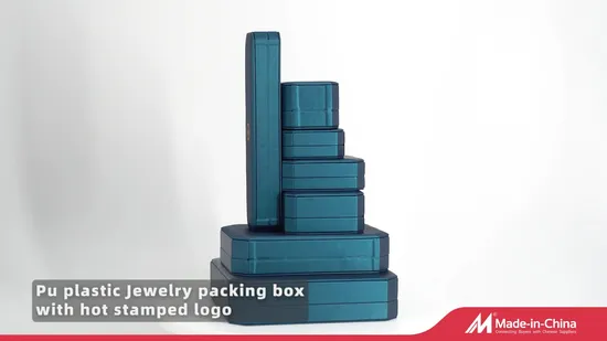 Wholesale Custom Logo Jewelry Gift Box Ring Bracelet Necklace Pendant Jewellery Set Packing Packaging Box 