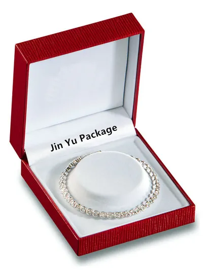 Custom Bracelet/Bangle Gift Jewelry Packaging Box with Velvet Blister 
