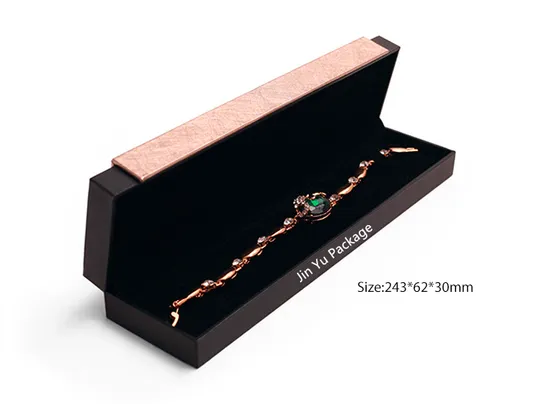 Custom Handmade Bangle Bracelet jewelry Gift Packaging Box with Custom Logo 