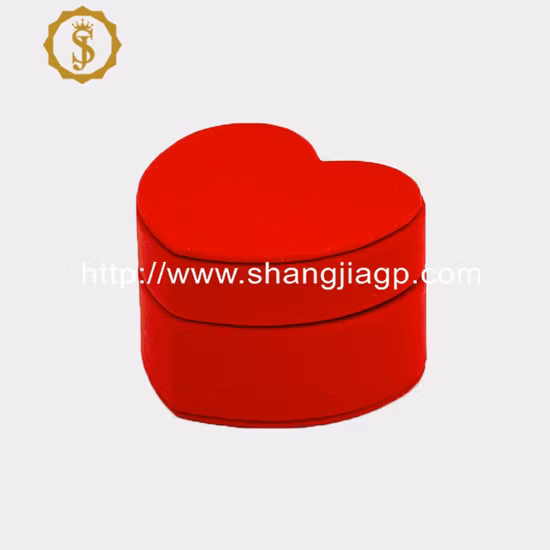 Luxury Dark Green PU Leather Clamshell Jewelry Packaging Gift Box Wedding Ring/Earring/Necklace/Pendant/Bangle Box